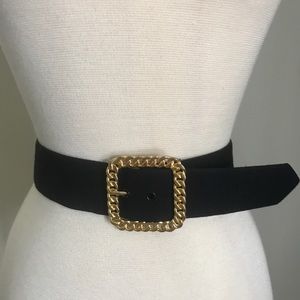 Authentic CHANEL canvas belt